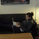 For some strange reason, there's a picture of me using the netbook in the Copenhagen airport. Documentation!